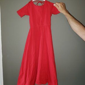 OmiJo by Well Dressed Wolf Red Maxi dress